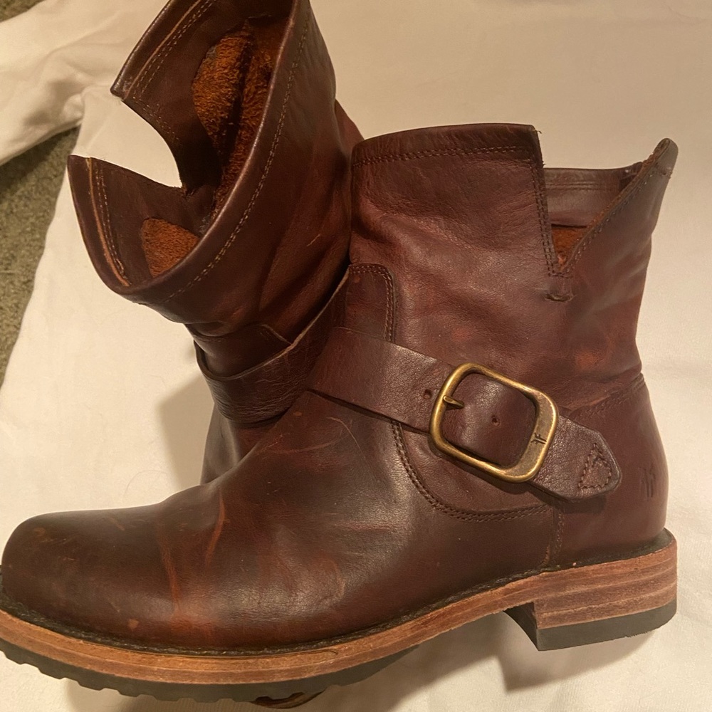 Boots Leather Size 6 Frye EXCELLENT CONDITION